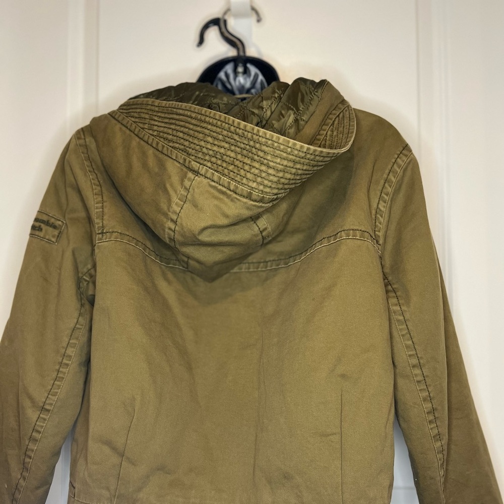 Abercrombie&Fitch Green/Olive Jacket, Size Small - Picture 4 of 6